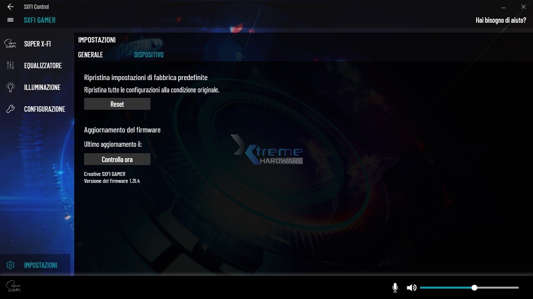 SXFI Control 7 c6540